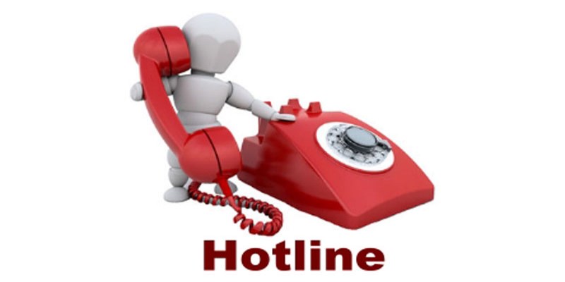 Sử dụng hotline để trao đổi